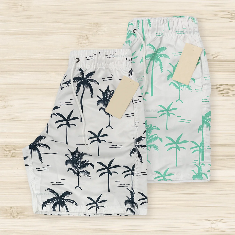 Kit 3 Short Praia Masculino Tactel
