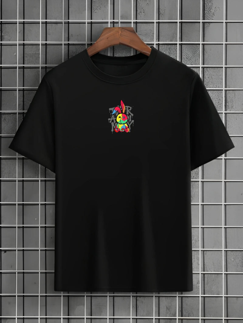 Camisa Streetwear Camiseta Masculina Coelho
