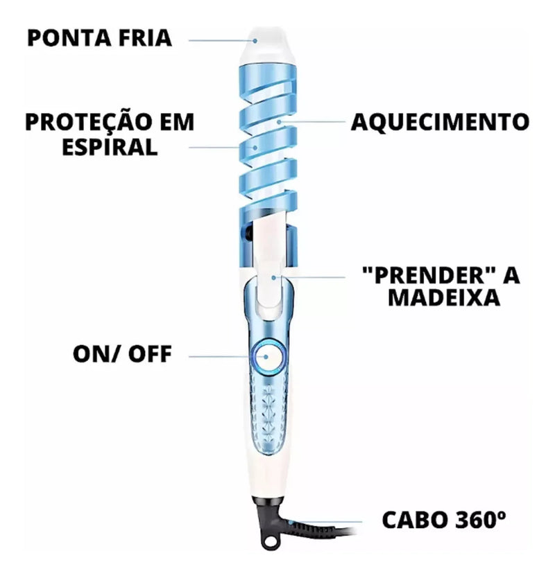 Modelador de Cachos Espiral Baby Liss